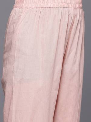 Women Embroidered Pure Cotton Kurta with Trousers & Dupatta 4