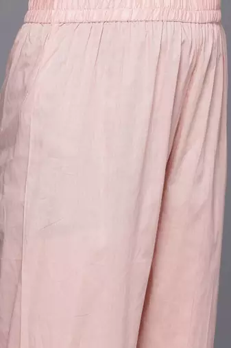 Women Embroidered Pure Cotton Kurta with Trousers & Dupatta