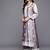 Floral Embroidered Thread Work Kurta With Palazzos & Dupatta