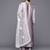 Floral Embroidered Thread Work Kurta With Palazzos & Dupatta
