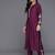Ethnic Motifs Embroidered Zari Kurta with Trousers & Dupatta