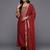 Ethnic Motifs Embroidered Regular Kurta with Trousers & With Dupatta