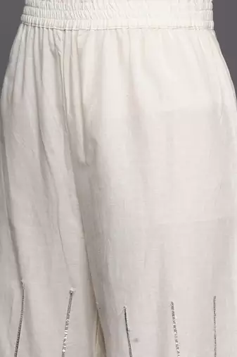 Striped Kaftan Kurta with Salwar
