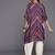 Striped Kaftan Kurta with Salwar