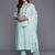 Floral Embroidered Thread Work Pure Cotton Kurta with Trousers & Dupatta