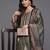 Women Abstract Printed Gotta Patti Kurta with Trousers & With Dupatta