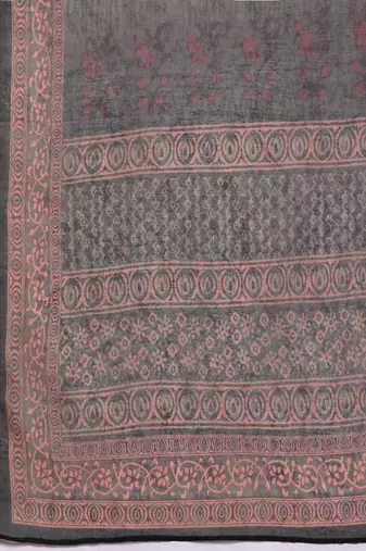Women Abstract Printed Gotta Patti Kurta with Trousers & With Dupatta