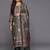 Women Abstract Printed Gotta Patti Kurta with Trousers & With Dupatta