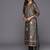 Women Abstract Printed Gotta Patti Kurta with Trousers & With Dupatta