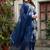 Floral Sequin & Pearl Embroidered Straight Kurta Paired With Trousers & Dupatta
