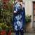 Floral Sequin & Pearl Embroidered Straight Kurta Paired With Trousers & Dupatta