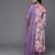 Floral Printed Empire Beads & Stones Pure Silk Kurta with Trousers & Dupatta