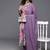 Floral Printed Empire Beads & Stones Pure Silk Kurta with Trousers & Dupatta