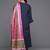 Women Floral Embroidered Regular Kurta with Trousers & With Dupatta