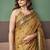 Mustard soft cotton casual & festive wear saree