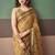 Mustard soft cotton casual & festive wear saree