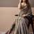 Gray soft cotton casual & festive wear saree