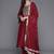 Women Floral Yoke Design Regular Sequinned Kurta with Trousers & Dupatta