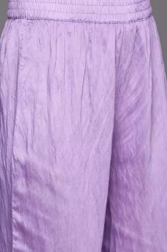 Women Floral Printed Empire Gotta Patti Kurta with Trousers & With Dupatta