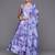 Women Floral Printed Empire Gotta Patti Kurta with Trousers & With Dupatta