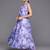 Women Floral Printed Empire Gotta Patti Kurta with Trousers & With Dupatta