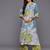 Women Printed Regular Kurta with Trousers