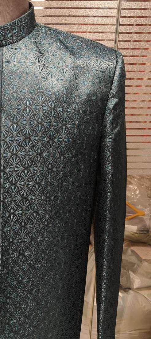Bottle green open jodhpuri for men ::: men's ethnic wear