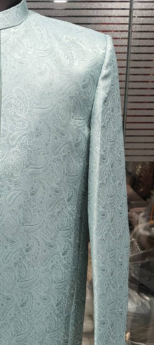 Sky blue open jodhpuri for men ::: men's ethnic wear
