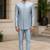 Sky blue open jodhpuri for men ::: men's ethnic wear