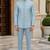 Sky blue open jodhpuri for men ::: men's ethnic wear
