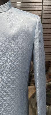 Sky blue open jodhpuri for men ::: men's ethnic wear 2