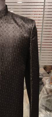 Midnight black open jodhpuri for men ::: men's ethnic wear 2
