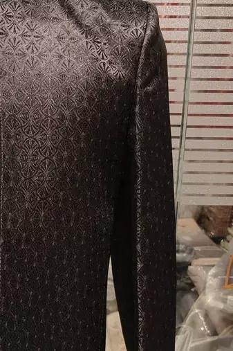Midnight black open jodhpuri for men ::: men's ethnic wear