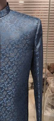Turquoise open jodhpuri for men ::: men's ethnic wear 2
