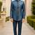 Turquoise open jodhpuri for men ::: men's ethnic wear