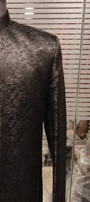 Midnight black open jodhpuri for men ::: men's ethnic wear 2