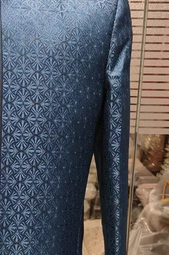 Turquoise open jodhpuri for men ::: men's ethnic wear