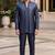 Navy blue open jodhpuri for men ::: men's ethnic wear