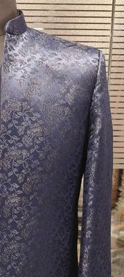 Navy blue open jodhpuri for men ::: men's ethnic wear 2