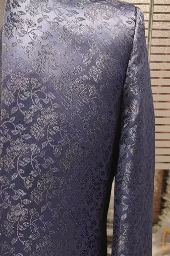 Navy blue open jodhpuri for men ::: men's ethnic wear