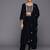 Zari Embroidered velvet Kurta with Trouser and Dupatta