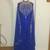 Royal blue eid special jalabiya dubai kaftan