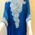 Royal blue gorgeous dubai evening kaftan