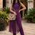 Women Bandhani Embroidered Regular Thread Work Kurta with Palazzos
