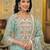 Women Floral Printed Regular Beads and Stones Pure Cotton Kurta with Trousers & With Dupatta