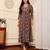 Women Floral Printed Regular Sequinned Kurta with Trousers & Dupatta