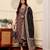Women Floral Printed Regular Sequinned Kurta with Trousers & Dupatta