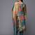 Floral Embroidered Beads & Stones Pure Silk Kurta With Trousers & Dupatta