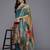 Floral Embroidered Beads & Stones Pure Silk Kurta With Trousers & Dupatta