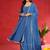 Women Embroidered Sequinned Kurta with Palazzos & Dupatta
